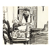 Woman Reading, 1963–64