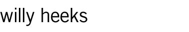willy heeks
