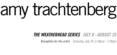 Amy Trachtenberg: The Weatherhead Series