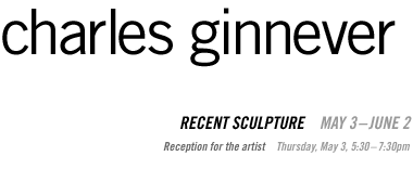Charles Ginnever: Recent Sculpture