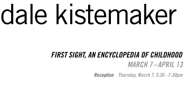 Dale Kistemaker: First Sight, An Encyclopedia of Childhood