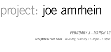 Project: Joe Amrhein: Flux Paintings