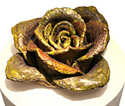 Gold Lustered Rose, 1966