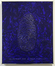 Blue Print for a Self Portrait, 1969