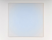 White Painting (Blue Orange), 2005