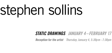 Stephen Sollins: Static Drawings